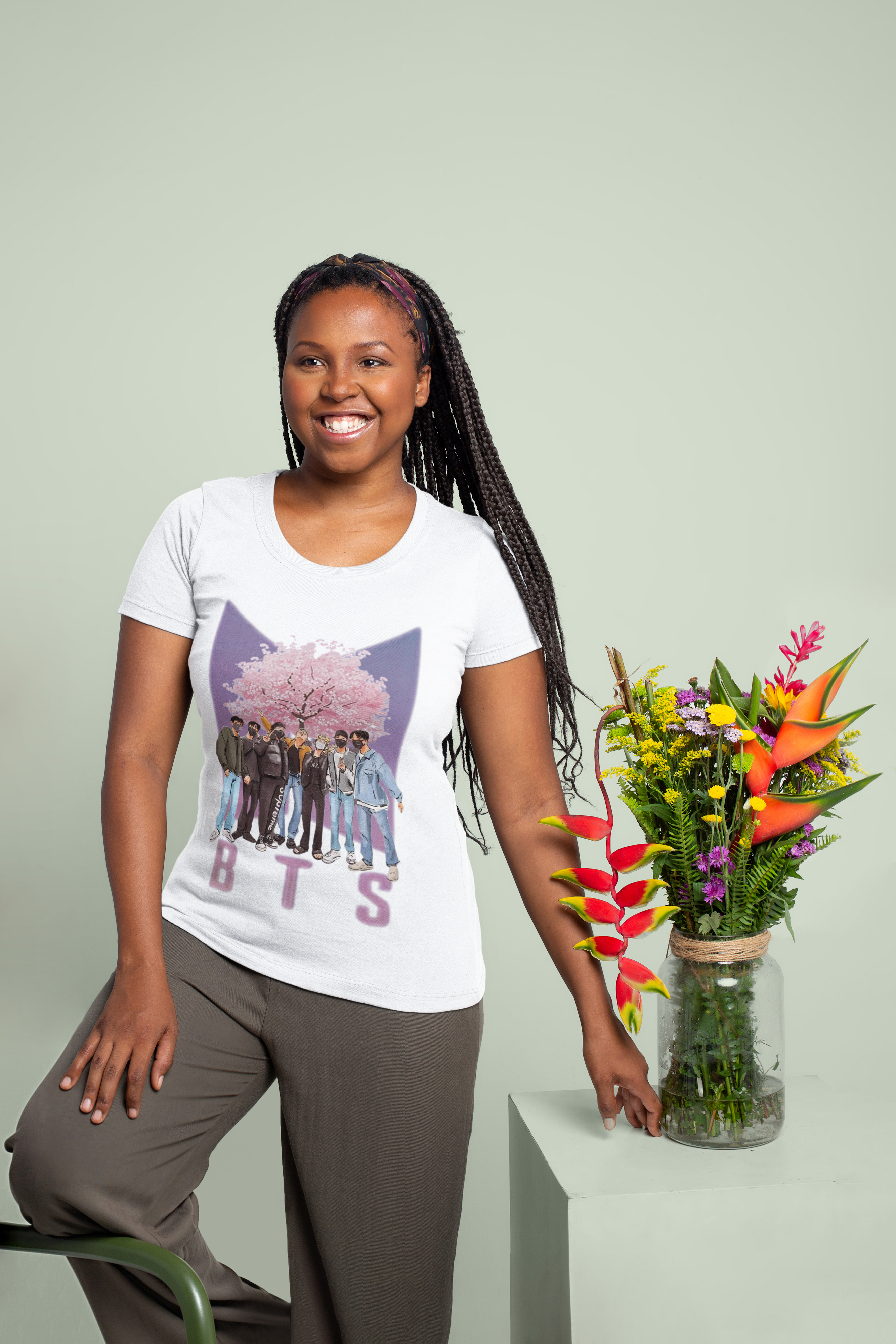 Camiseta BTS Cerejeira