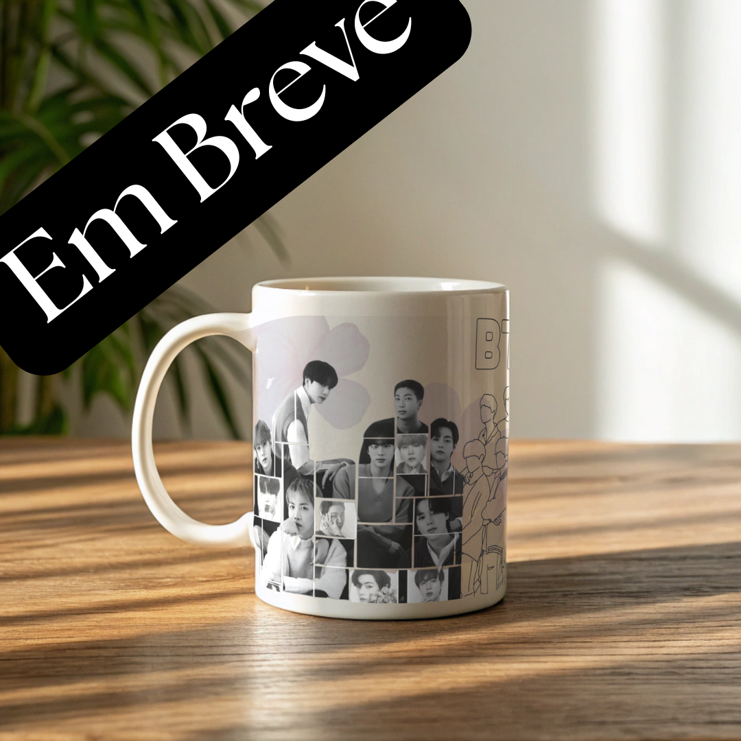 Caneca BTS Em Breve