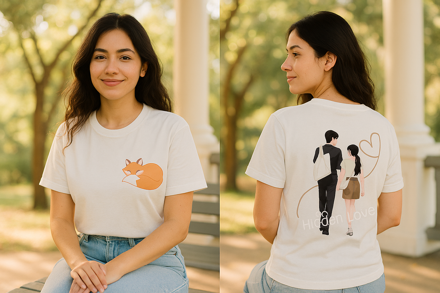 Camiseta Hidden Love